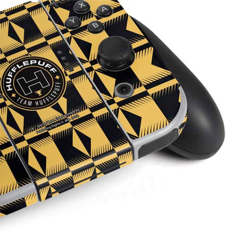 Wizarding Worlds Harry Potter Team Hufflepuff Nintendo Switch OLED (2021) Skin
